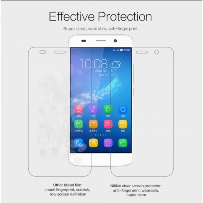 Huawei Y6/Honor 4A Schutzfolie mit Anti-Fingerabdruck Beschichtung von Nillkin