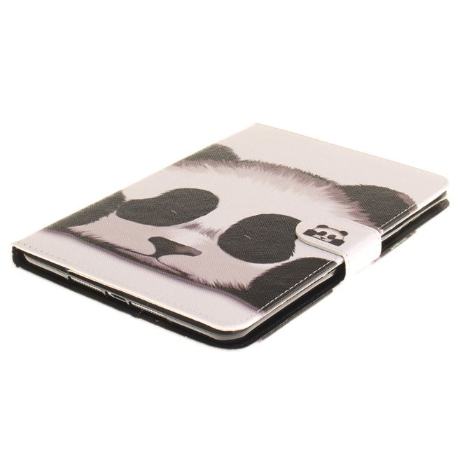 Hülle für iPad Air - Cover aus Leder - mit Standfunktion - süsser Pandabär