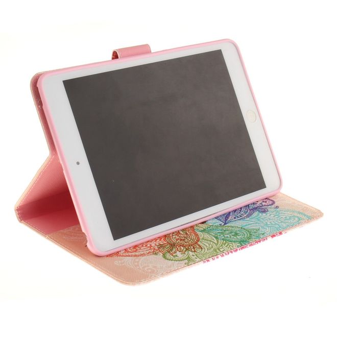 Hülle für iPad Air 2 - Cover aus Leder - mit Standfunktion - Mandala