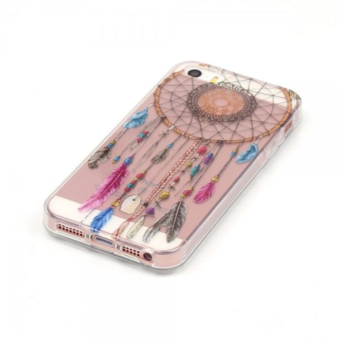 Hülle für iPhone SE/5S/5 - TPU Soft Case - schöner Traumfänger