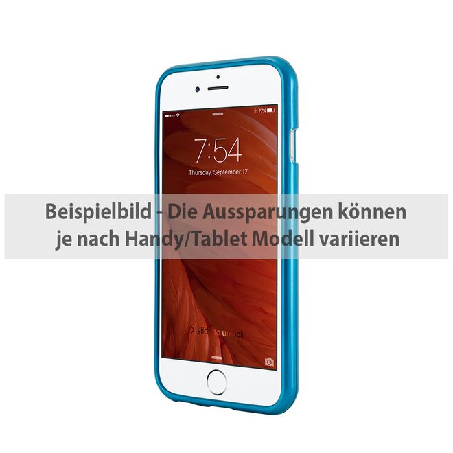 Goospery - Hülle für Google Pixel XL - Cover aus elastischem Gummi - i Jelly Series - blau