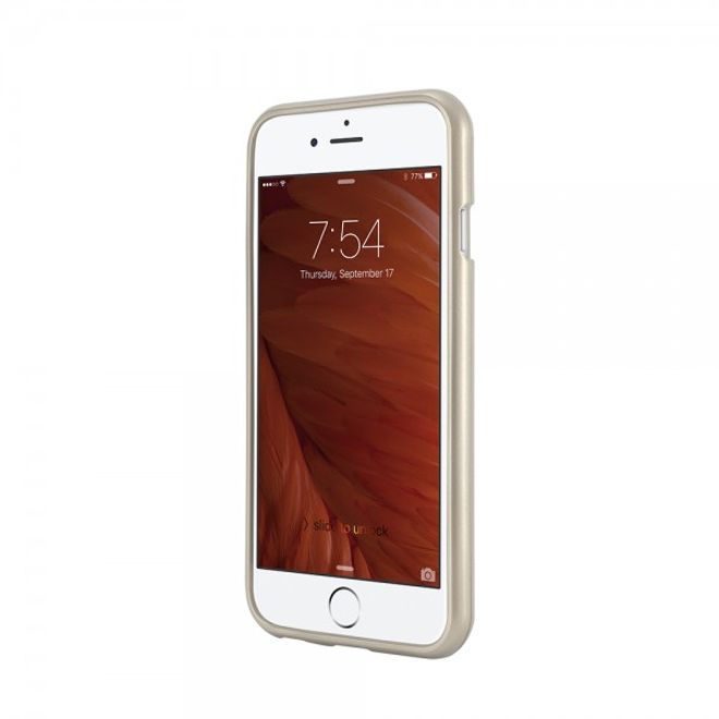 Goospery - Hülle für Samsung Galaxy A7 - Cover aus elastischem Gummi - i Jelly Series - gold