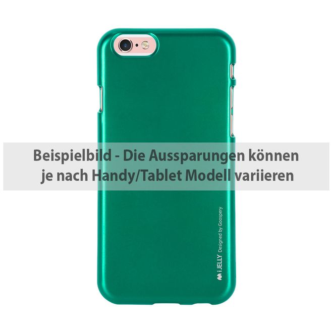 Goospery - Hülle für Huawei P9 Plus - Cover aus elastischem Gummi - i Jelly Series - grün