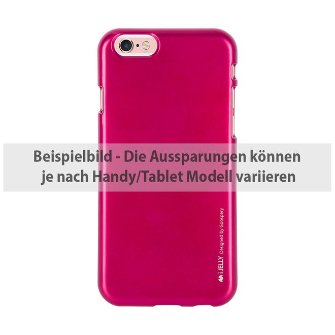 Goospery - Hülle für Xiaomi Mi5 - Cover aus elastischem Gummi - i Jelly Series - rosa