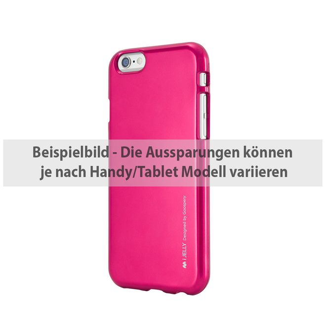 Goospery - Hülle für Xiaomi Mi5 - Cover aus elastischem Gummi - i Jelly Series - rosa