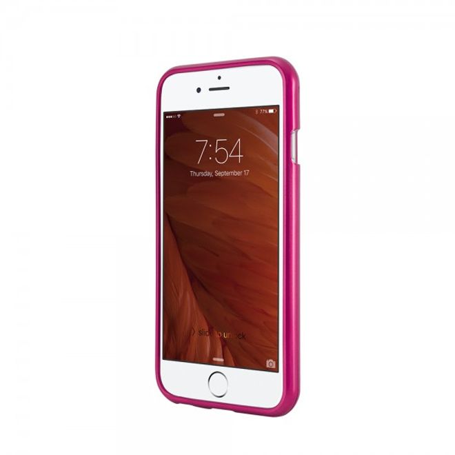 Goospery - Hülle für Samsung Galaxy Note 4 - Cover aus elastischem Gummi - i Jelly Series - pink