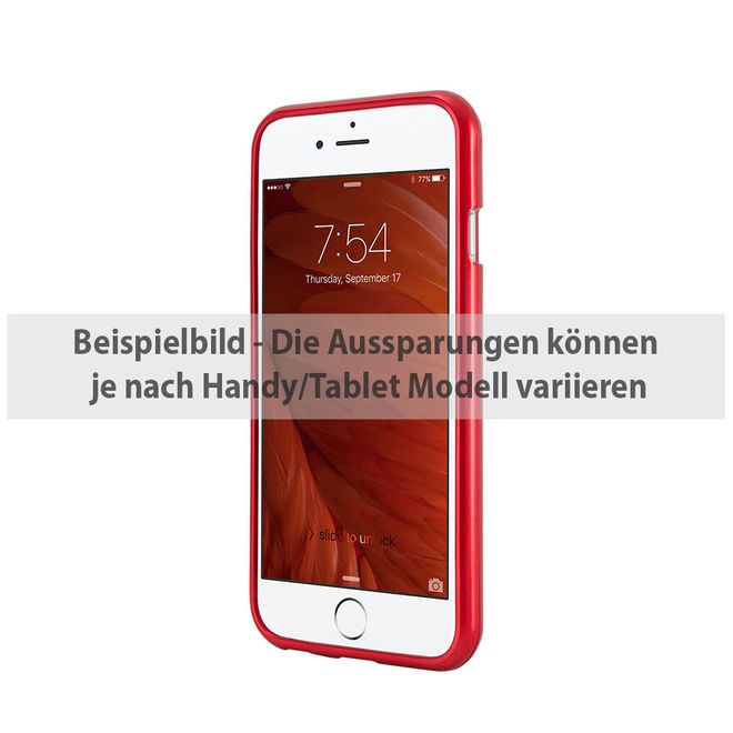 Goospery - Hülle für Xiaomi Mi5 - Cover aus elastischem Gummi - i Jelly Series - rot