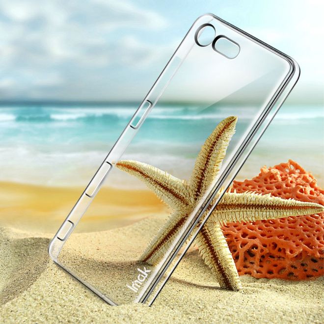 Imak - Sony Xperia X Compact Case - Handyhülle aus Hartplastik - mit kratzfester Beschichtung - transparent