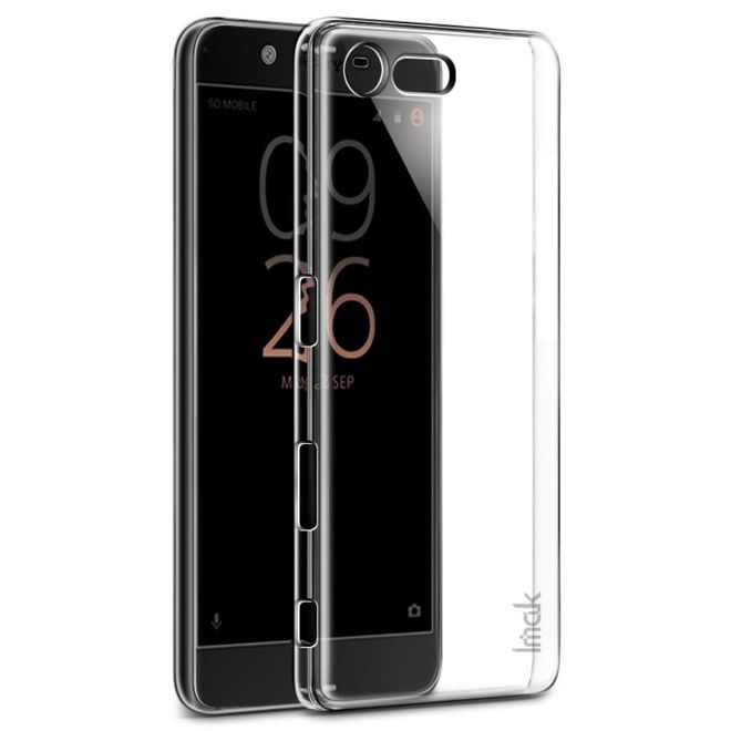 Imak - Sony Xperia X Compact Case - Handyhülle aus Hartplastik - mit kratzfester Beschichtung - transparent