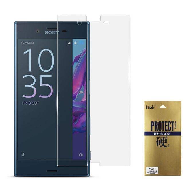 Imak - Sony Xperia X Compact Display Schutzfolie - aus elastischem Plastik