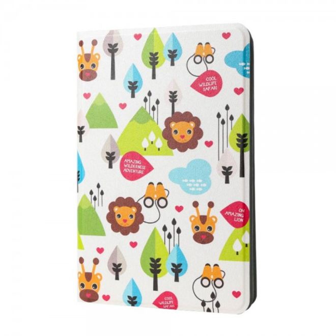 iPad Mini 4 Lofter Cartoon Series Smart Leder Case Hülle mit kleinen Löwen