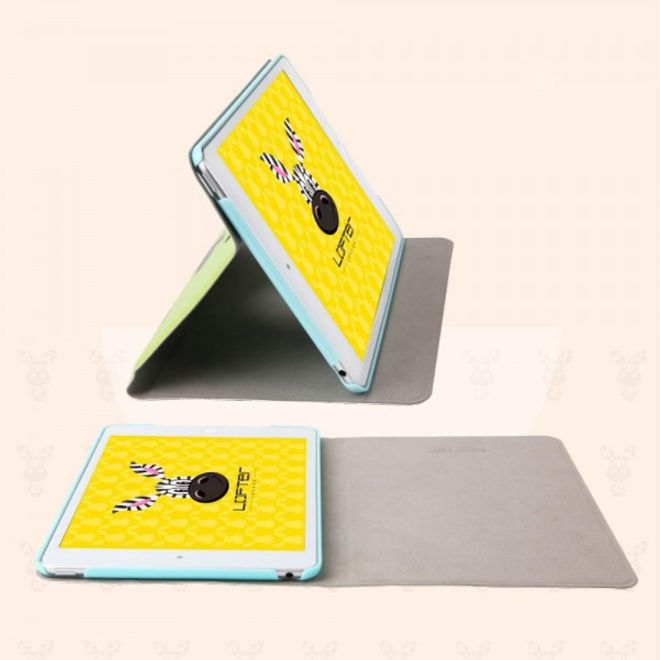 iPad Mini 4 Lofter Cartoon Series Smart Leder Case Hülle mit kleinen Löwen