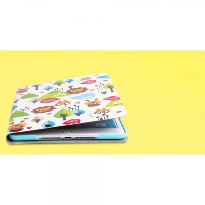 iPad Mini 4 Lofter Cartoon Series Smart Leder Case Hülle mit kleinen Löwen