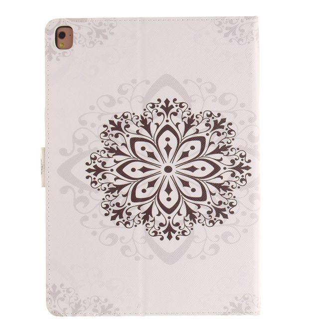 Étui pour iPad Pro 9,7 pouces - Étui en cuir - Fonction support - Mandala