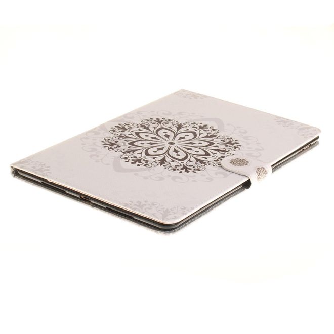 Étui pour iPad Pro 9,7 pouces - Étui en cuir - Fonction support - Mandala