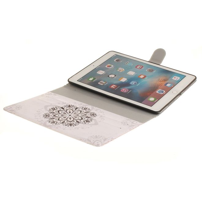 Étui pour iPad Pro 9,7 pouces - Étui en cuir - Fonction support - Mandala
