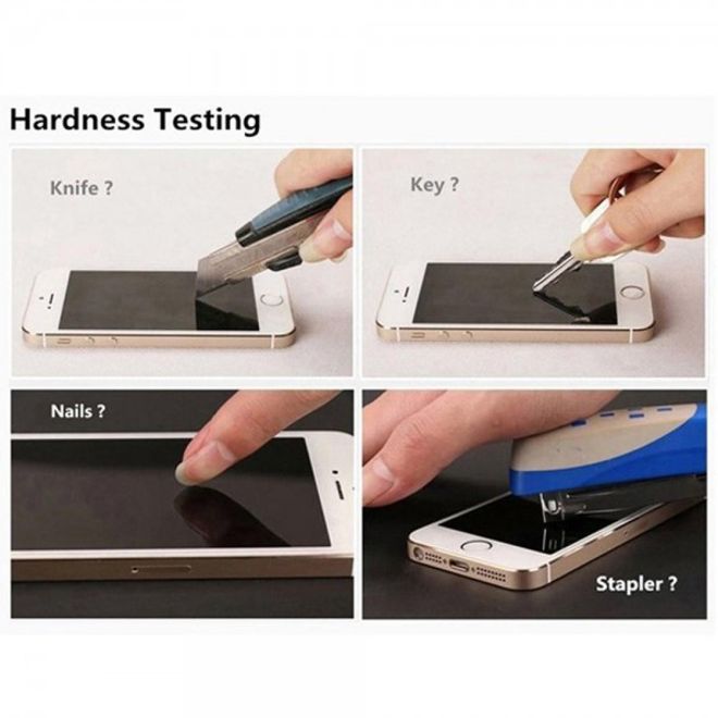 iPhone 4/4S tempered glass screen protector (0.3mm thick) by Pepkoo