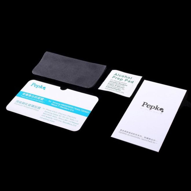 iPhone 4/4S tempered glass screen protector (0.3mm thick) by Pepkoo