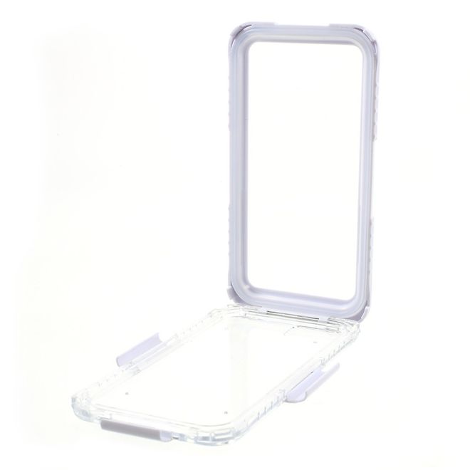 Coque pour iPhone SE (2022) / SE (2020) / 8 / 7 / 6S / 6 - Plastique - Étanche - Certifiée IP68 - Blanche