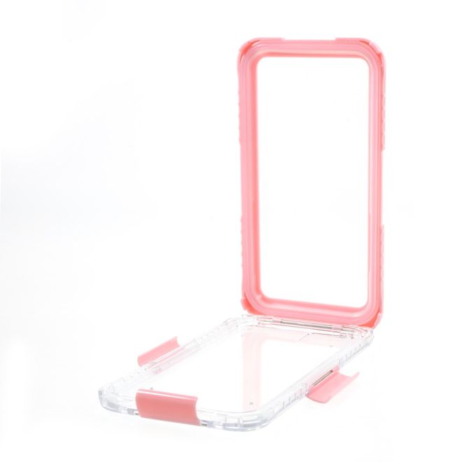 Coque pour iPhone SE (2022) / SE (2020) / 8 / 7 / 6S / 6 - Plastique - Étanche - Certifiée IP68 - Rose