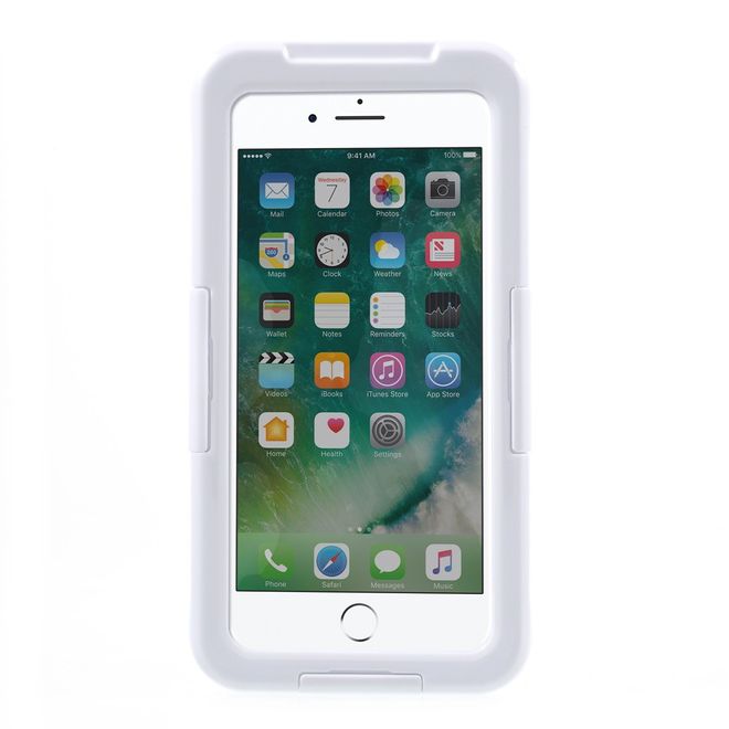 Coque pour iPhone SE (2022) / SE (2020) / 8 / 7 / 6S / 6 - Plastique - Étanche - Certifiée IP68 - Blanche