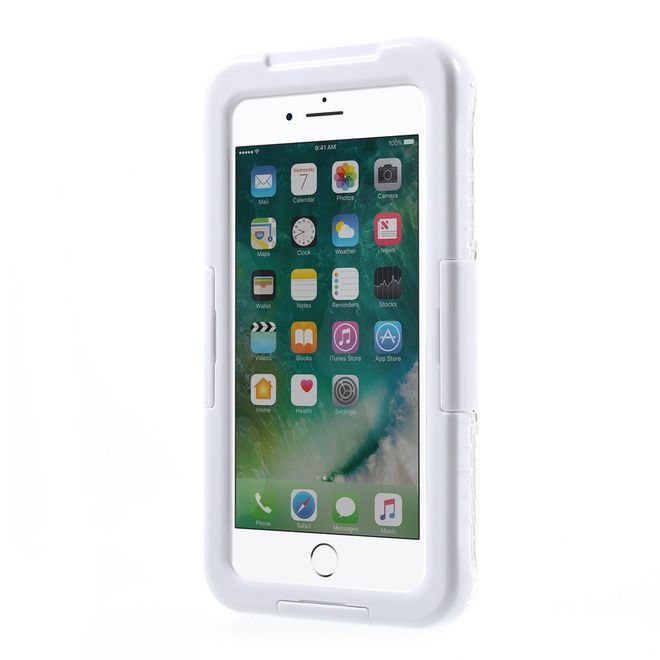 Coque pour iPhone SE (2022) / SE (2020) / 8 / 7 / 6S / 6 - Plastique - Étanche - Certifiée IP68 - Blanche