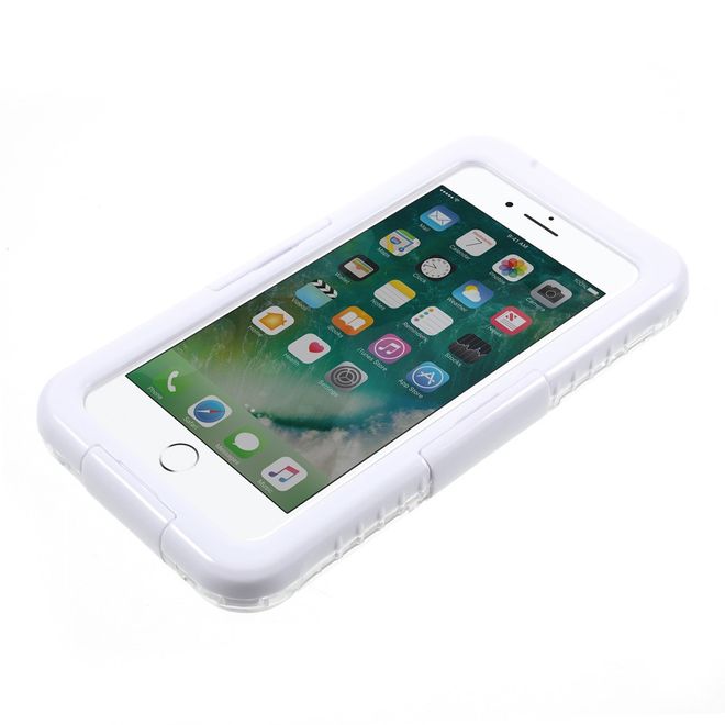 Coque pour iPhone SE (2022) / SE (2020) / 8 / 7 / 6S / 6 - Plastique - Étanche - Certifiée IP68 - Blanche
