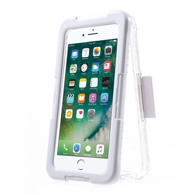 Coque pour iPhone SE (2022) / SE (2020) / 8 / 7 / 6S / 6 - Plastique - Étanche - Certifiée IP68 - Blanche