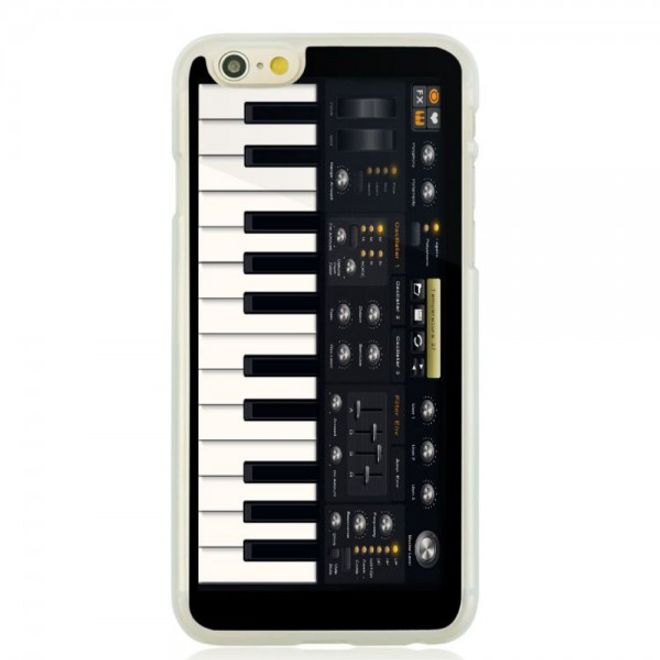 iPhone 6/6S Hart Plastik Case Handyhülle mit elektronischem Klavier