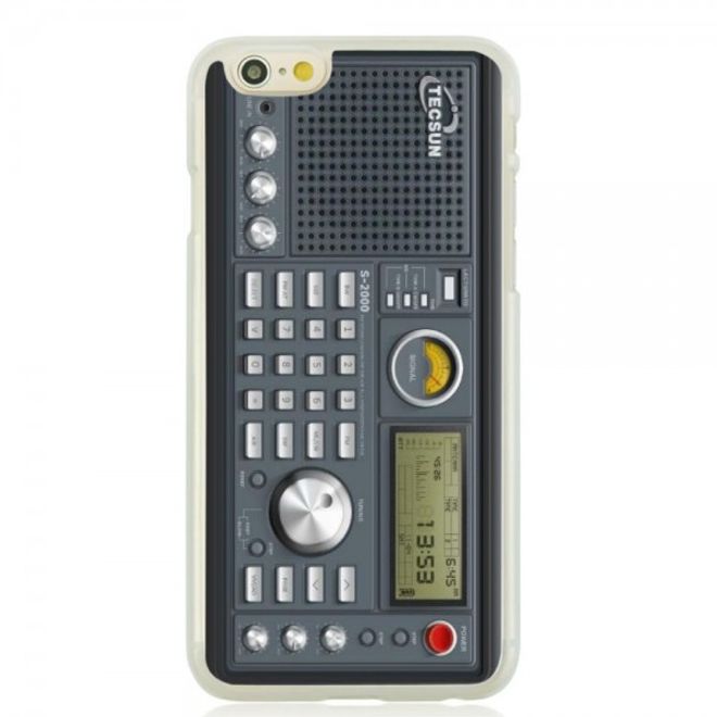 iPhone 6/6S Hart Plastik Case Handyhülle mit Tecson Radio