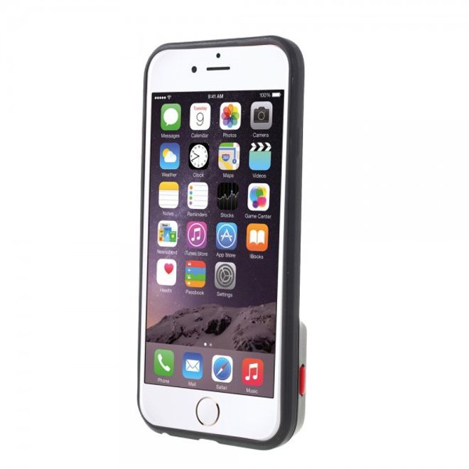 iPhone 6/6S Rock Easy Shot Series Plastik Case Hülle mit integriertem Bluetooth Kamera Auslöser und Ausschnitt für Linse