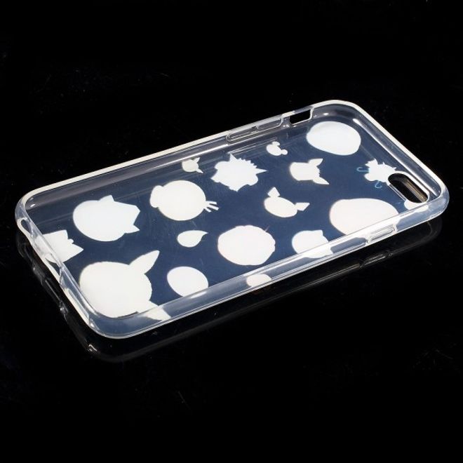Coque en plastique élastique pour iPhone 6 Plus/6S Plus avec Pikachu et autres Pokémon