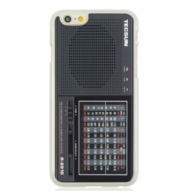 iPhone 6 Plus/6S Plus Hart Plastik Case Handyhülle mit Tecson R-2010 Radio