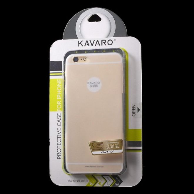 iPhone 6 Plus/6S Plus Kavaro Milk Series Plastik Case Hülle - transparent