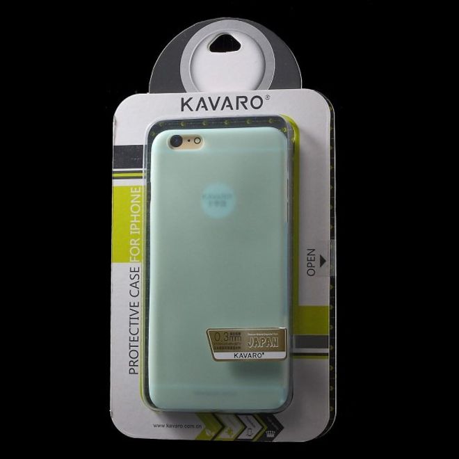 iPhone 6 Plus/6S Plus Kavaro Milk Series Plastik Case Hülle - blau