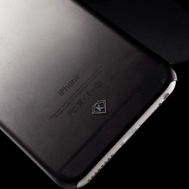 iPhone 6 Plus/6S Plus Kristallklares Hart Plastik Case mit Farbverlauf von Kavaro - schwarz
