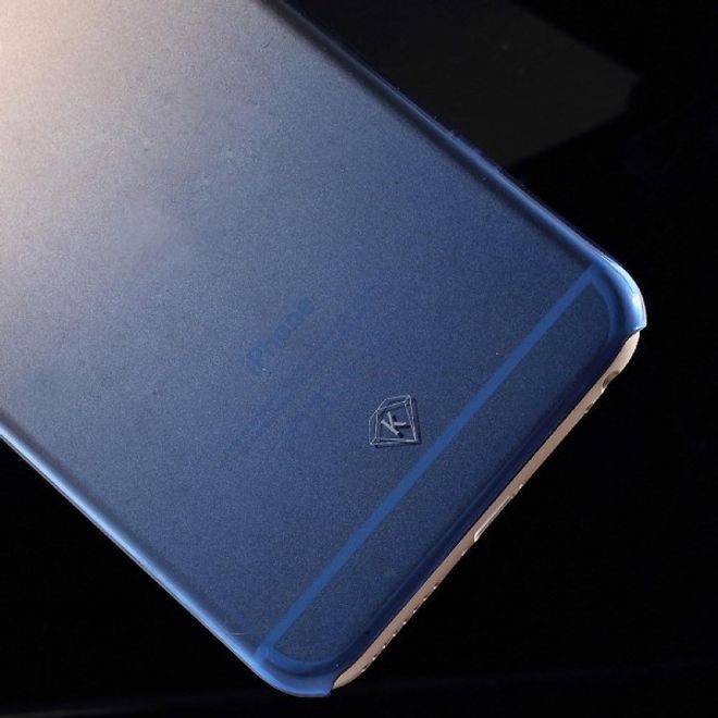 iPhone 6 Plus/6S Plus Kristallklares Hart Plastik Case mit Farbverlauf von Kavaro - blau
