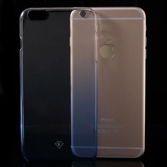 iPhone 6 Plus/6S Plus Kristallklares Hart Plastik Case mit Farbverlauf von Kavaro - blau