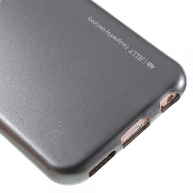 Goospery - iPhone 6S Plus/6 Plus Handy Hülle - TPU Soft Case - i Jelly Metal Series - grau