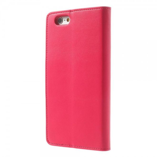 Goospery - iPhone 6S Plus/6 Plus Hülle - Handy Bookcover - Sonata Diary Series - pink