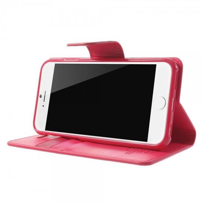 Goospery - iPhone 6S Plus/6 Plus Hülle - Handy Bookcover - Sonata Diary Series - pink