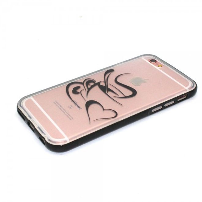 iPhone 6 Plus/6S Plus Plastik Case Hülle mit Kaffeetasse