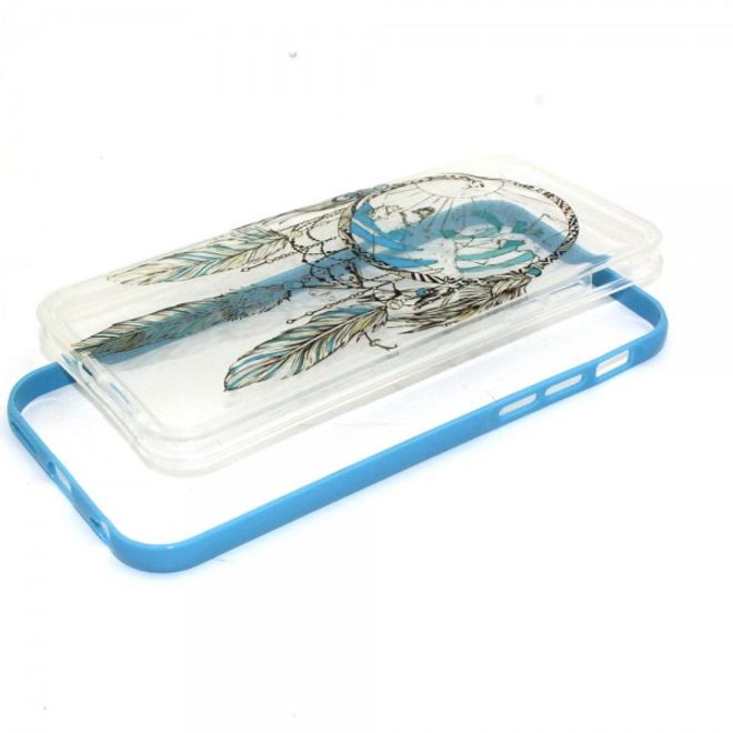 iPhone 6 Plus/6S Plus Plastik Case Hülle mit braunem Traumfänger