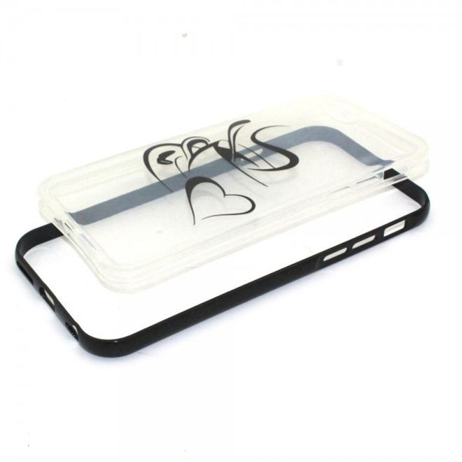 iPhone 6 Plus/6S Plus Plastik Case Hülle mit Kaffeetasse
