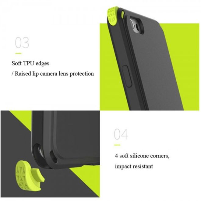 iPhone 6 Plus/6S Plus Rock Moc Series Schutzhüllen Case (kompatibel mit allen Moc Series Zubehörartikel)