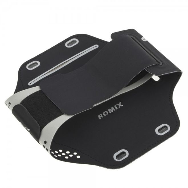 Support de jogging fin pour iPhone 6 Plus/6S Plus de Romix - orange