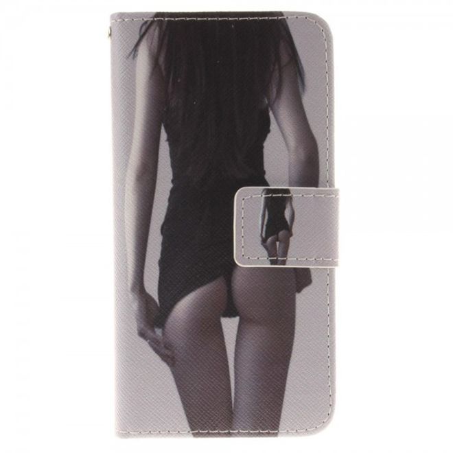 iPhone 7 Lederhülle sexy Girl - 1