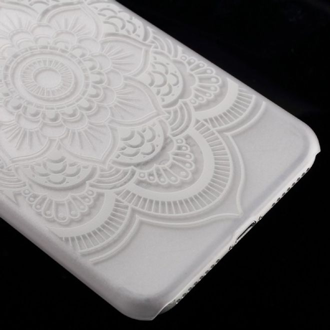 iPhone 8 Plus / 7 Plus Case - Handyhülle aus transparentem Hart Plastik - grosse Blume