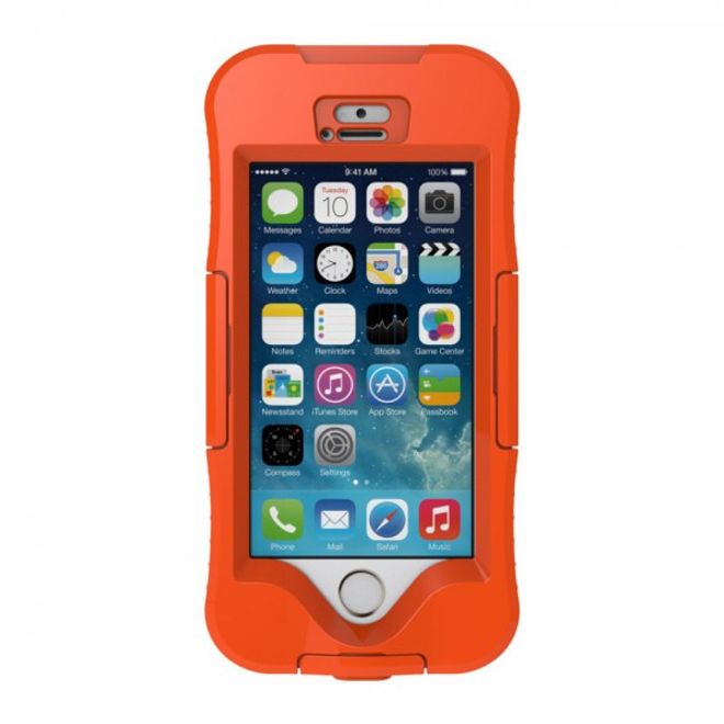iPhone SE/5S/5 Wasser- und Staubdichte Cover Hülle mit IP68 Zertifizierung (bis 10M wasserdicht) - orange