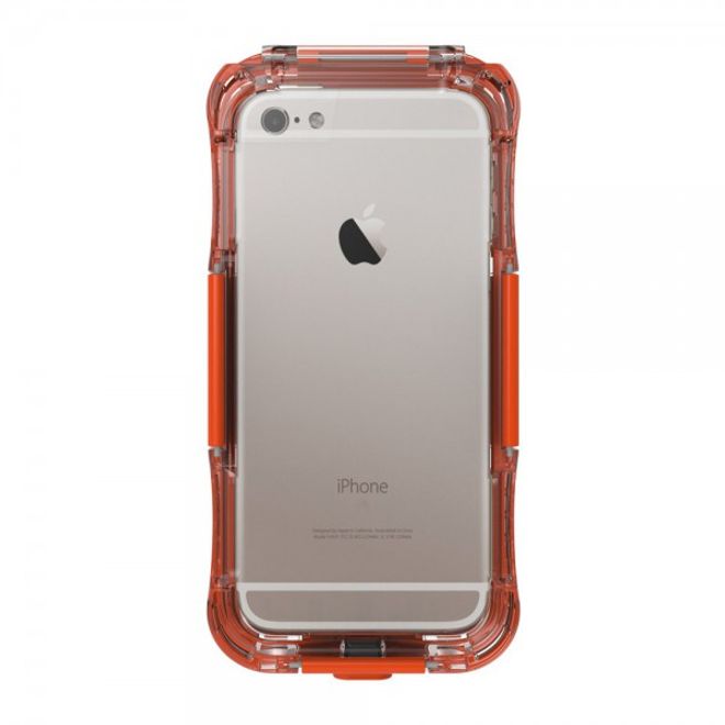 iPhone SE/5S/5 Wasser- und Staubdichte Cover Hülle mit IP68 Zertifizierung (bis 10M wasserdicht) - orange